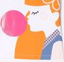 Il Gufo T-shirt met print Wit - Thumbnail 3