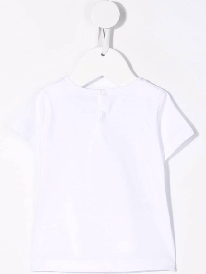 Il Gufo T-shirt met print Wit
