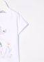 Il Gufo T-shirt met print Wit - Thumbnail 3