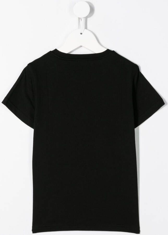 Il Gufo T-shirt met print Zwart