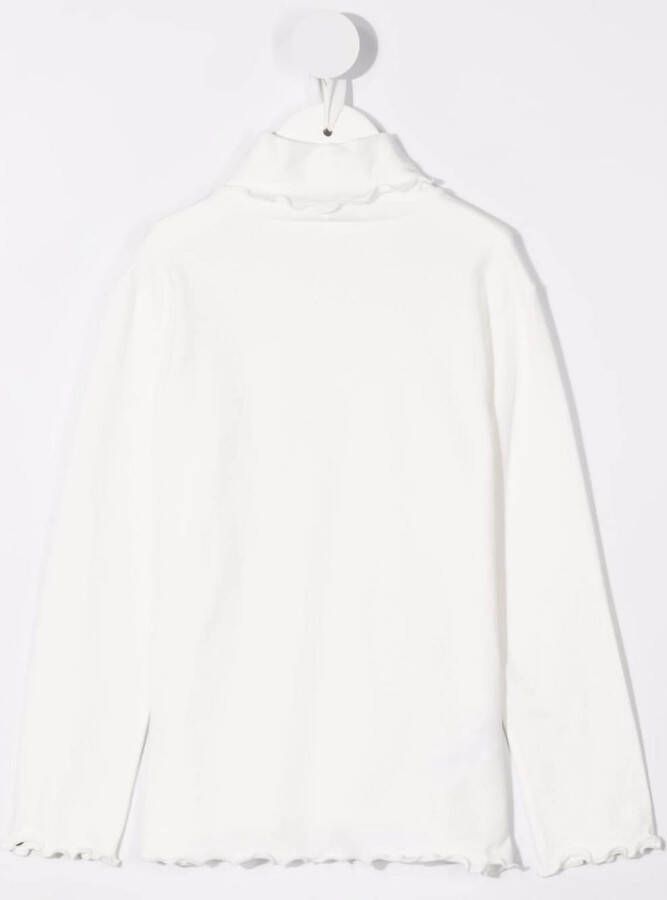 Il Gufo Top met lange mouwen Wit