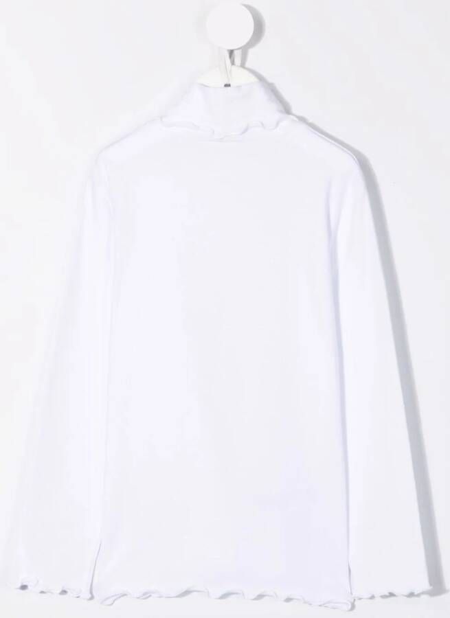 Il Gufo Top met lange mouwen Wit