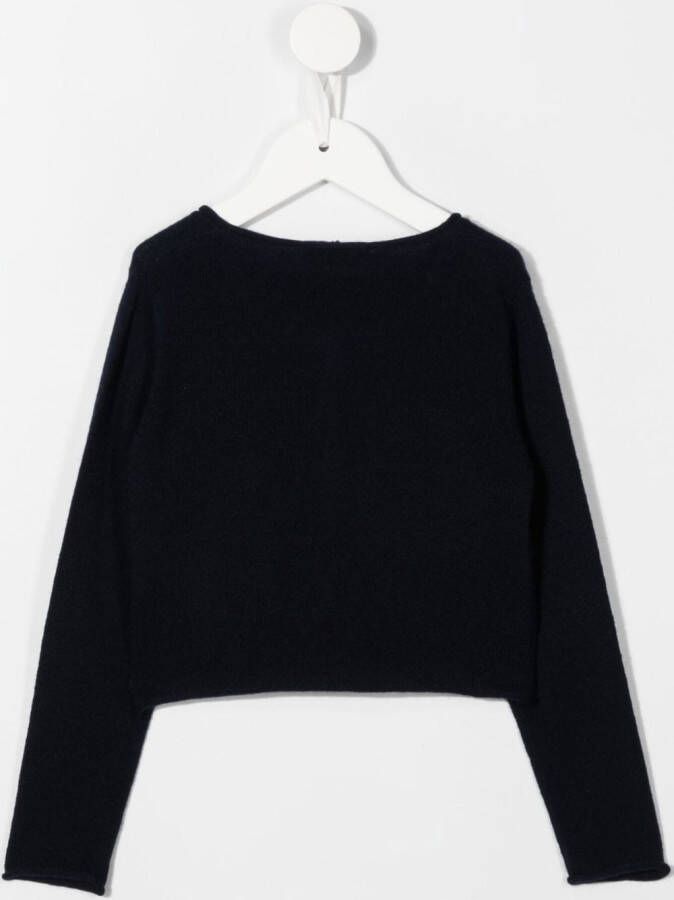 Il Gufo Trui met ronde hals Blauw