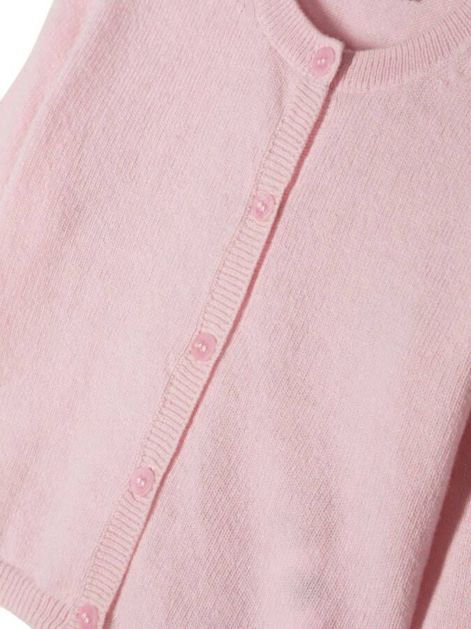 Il Gufo Vest met ronde hals Roze