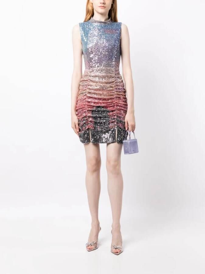 In The Mood For Love Mini-jurk met pailletten Veelkleurig