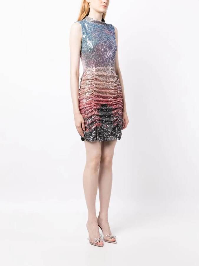In The Mood For Love Mini-jurk met pailletten Veelkleurig