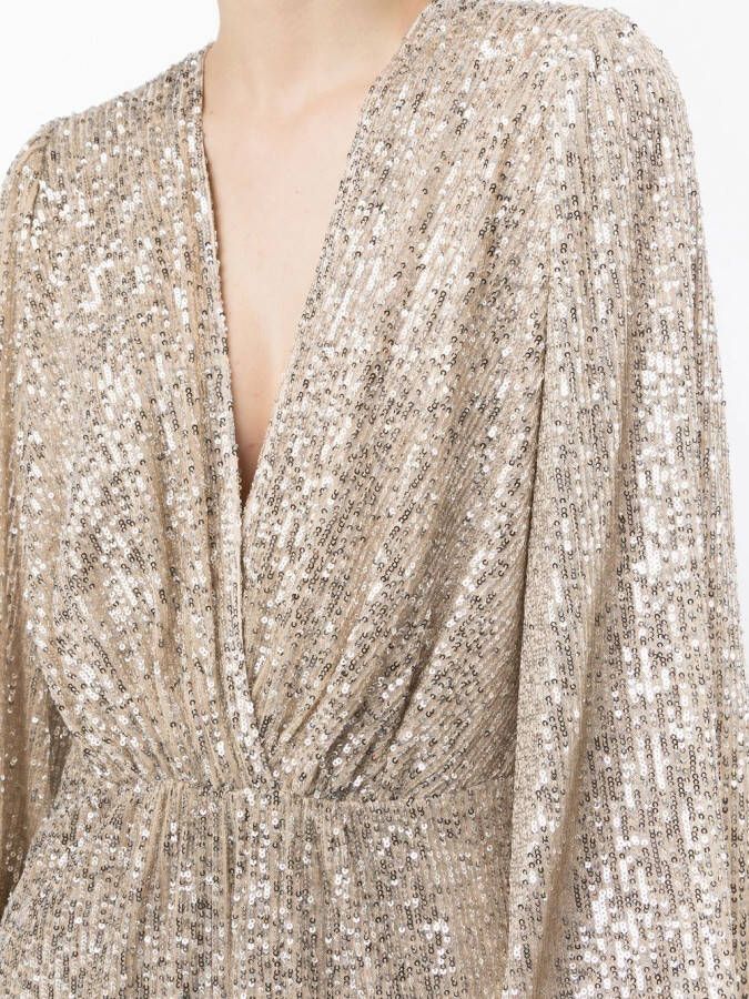 In The Mood For Love Playsuit met pailletten Zilver