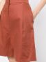 In The Mood For Love Geplooide shorts Oranje - Thumbnail 5
