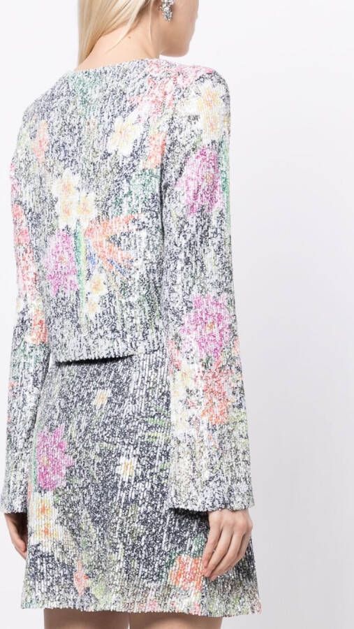 In The Mood For Love Top met pailletten Veelkleurig