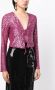 In The Mood For Love Blouse verfraaid met pailletten Roze - Thumbnail 3