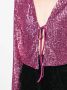 In The Mood For Love Blouse verfraaid met pailletten Roze - Thumbnail 5