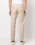 Incotex Broek met geborduurd logo Beige - Thumbnail 4