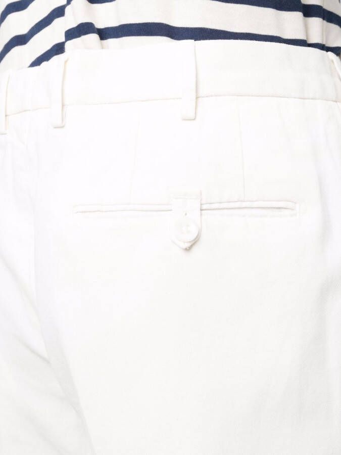 Incotex Broek met geplooide voorkant Beige