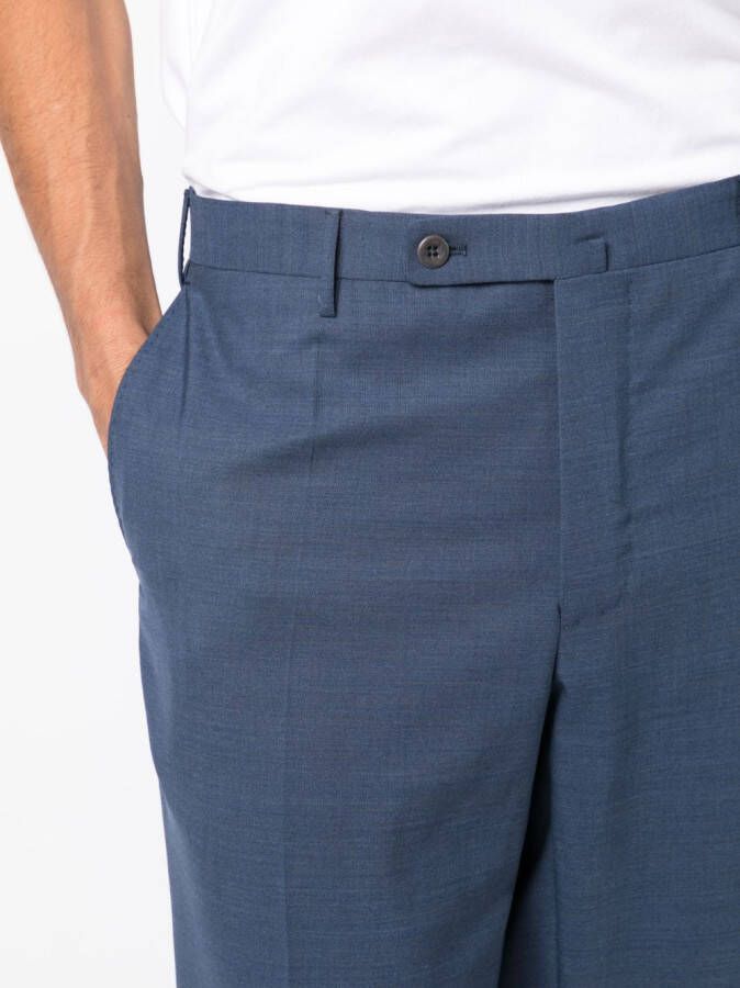 Incotex Button-up pantalon Blauw
