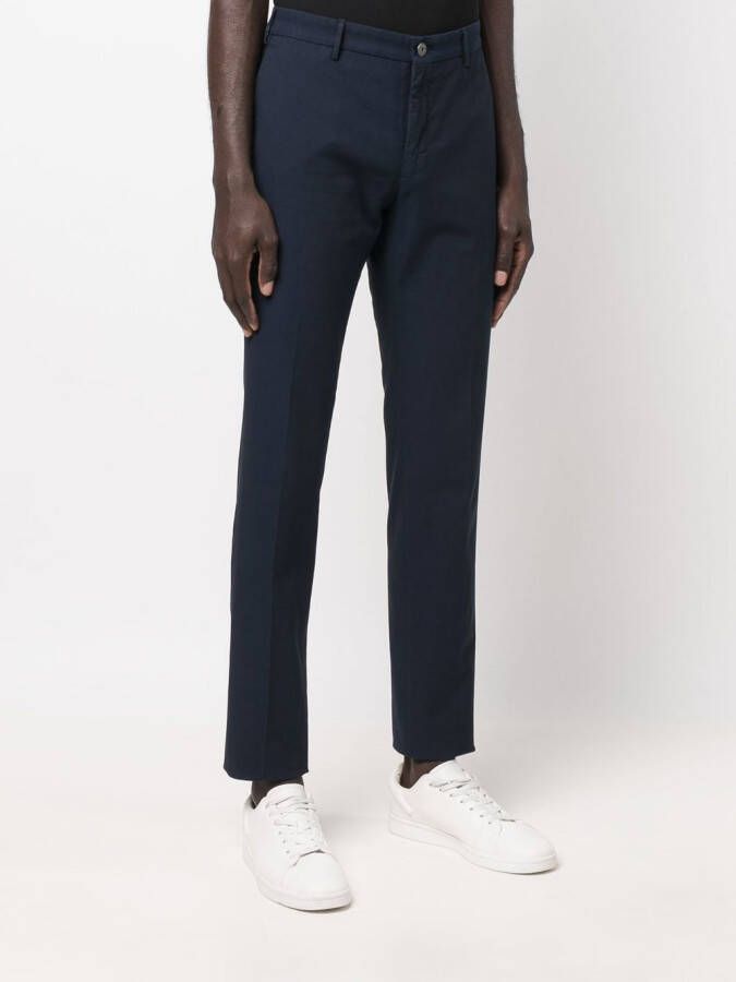 Incotex Chino met vier zakken Blauw