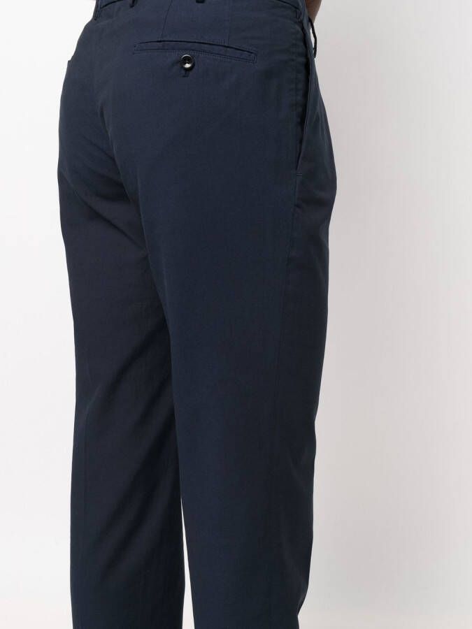 Incotex Chino met vier zakken Blauw