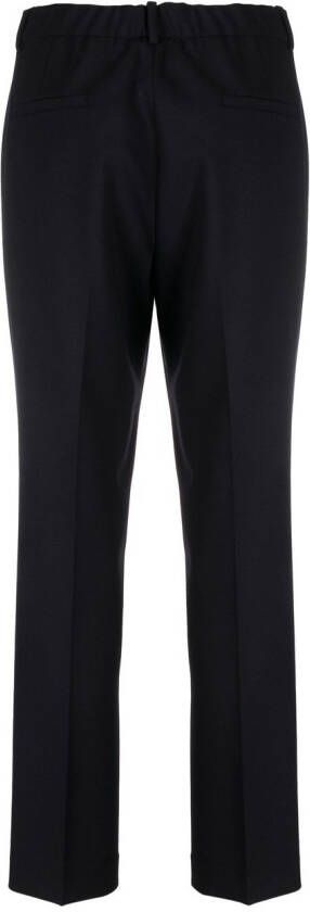 Incotex Cropped broek Blauw