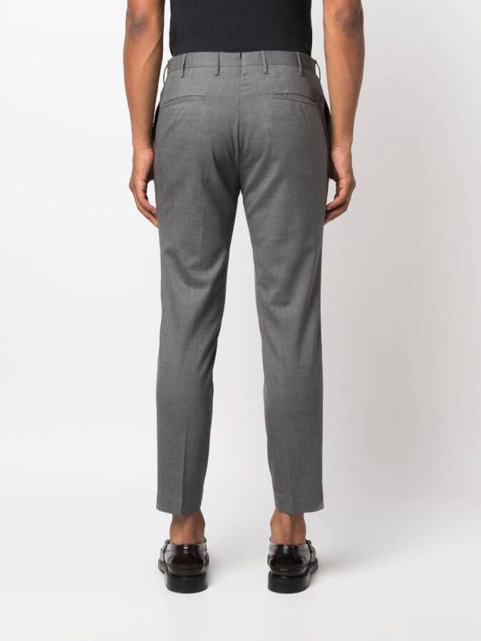Incotex Cropped chino Grijs