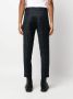 Incotex Geruite broek Blauw - Thumbnail 4