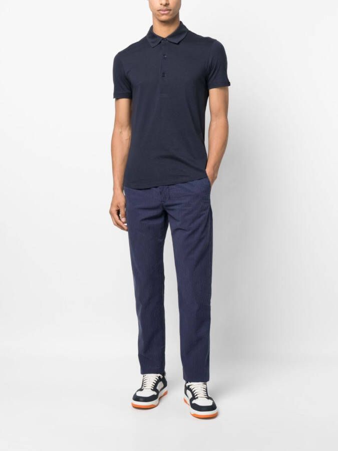 Incotex Gestreepte broek Blauw