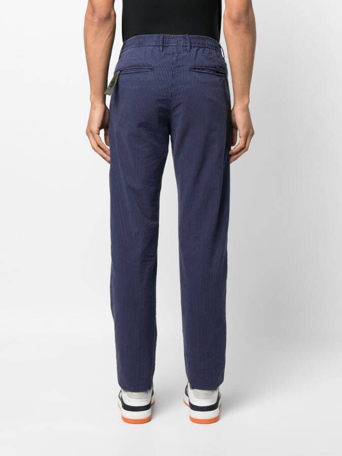 Incotex Gestreepte broek Blauw