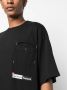 INCOTEX RED X FACETASM T-shirt met logopatch Zwart - Thumbnail 5