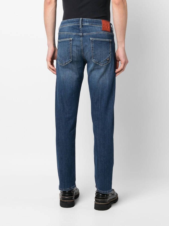 Incotex Slim-fit jeans Blauw