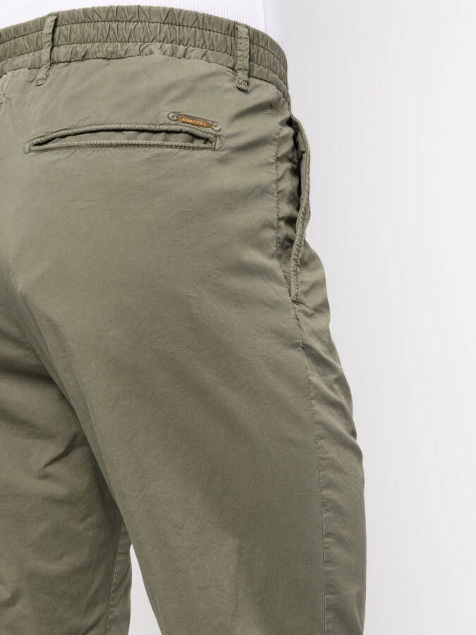 Incotex Ruimvallende broek Groen