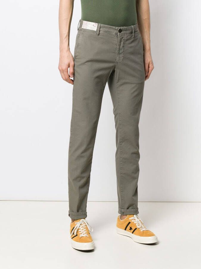 Incotex Slim-fit broek Grijs