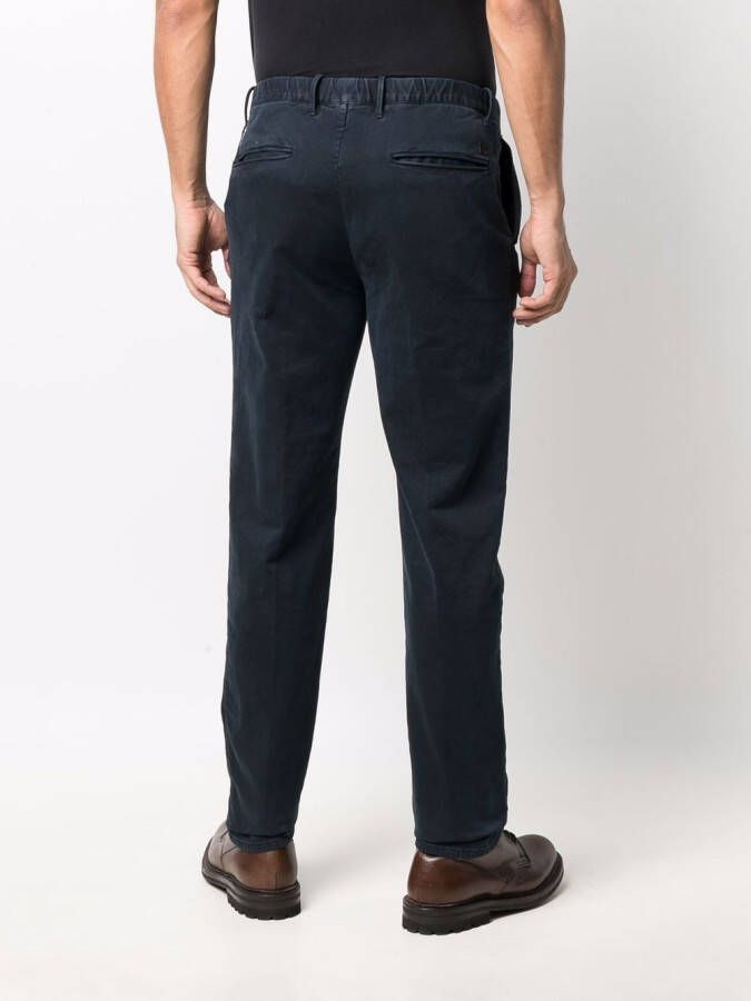 Incotex Slim-fit chino Blauw