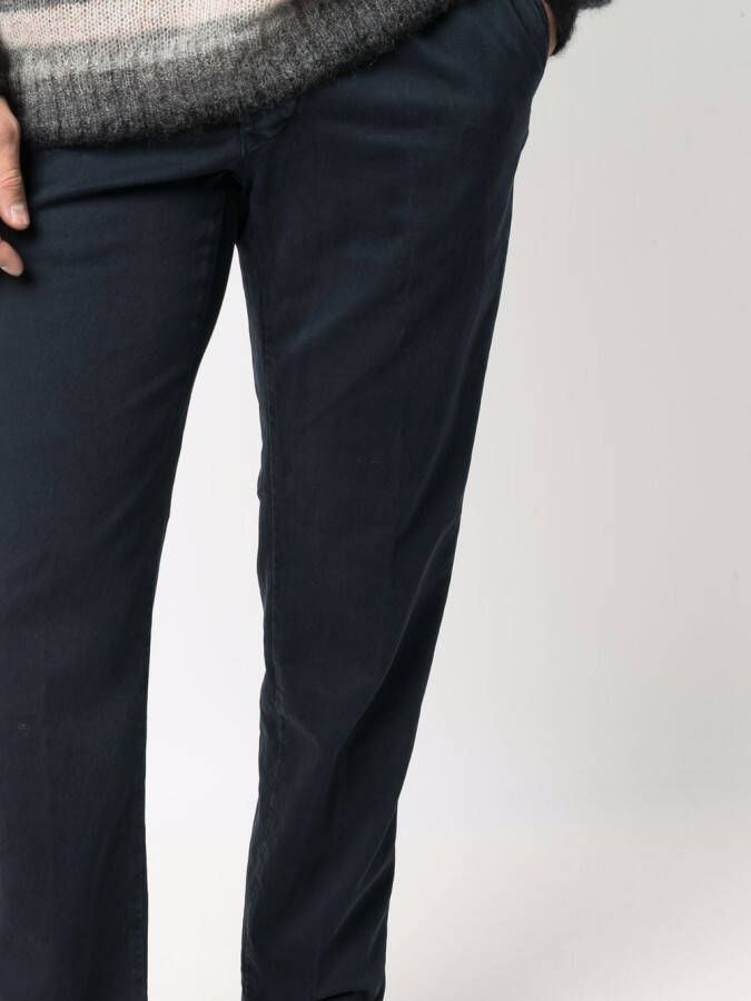 Incotex Slim-fit chino Blauw