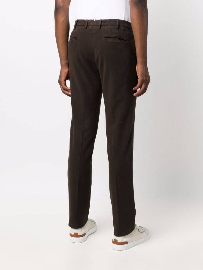 Incotex Slim-fit chino Bruin