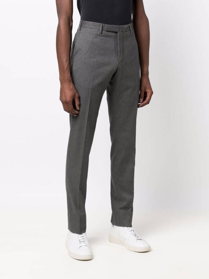 Incotex Slim-fit chino Grijs