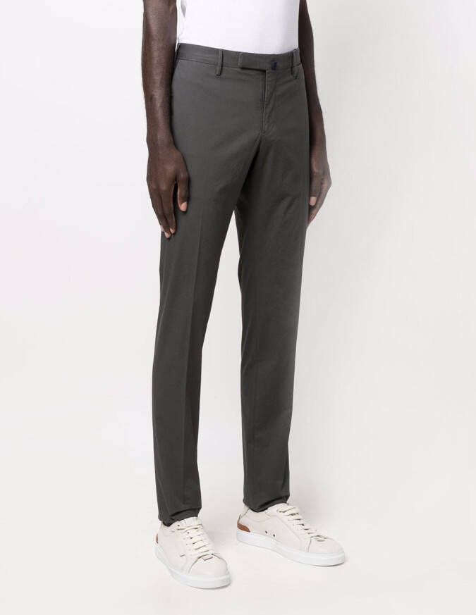 Incotex Certified Summer popeline broek Grijs
