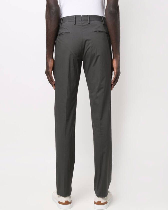 Incotex Certified Summer popeline broek Grijs