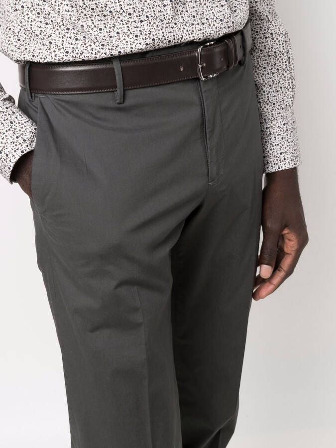 Incotex Certified Summer popeline broek Grijs