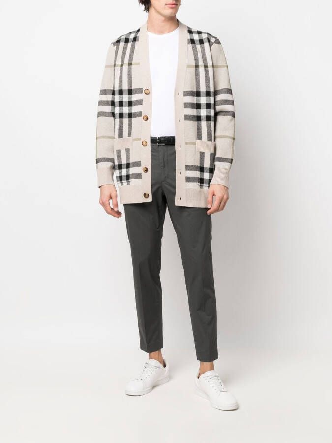 Incotex Slim-fit chino Grijs