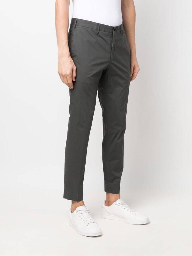 Incotex Slim-fit chino Grijs