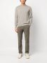 Incotex Straight broek met geborduurd logo Groen - Thumbnail 2