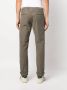 Incotex Straight broek met geborduurd logo Groen - Thumbnail 4
