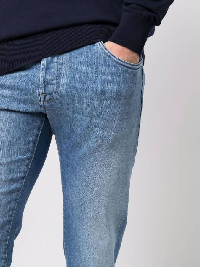 Incotex Slim-fit jeans Blauw