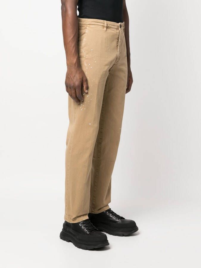 Incotex Straight broek Beige