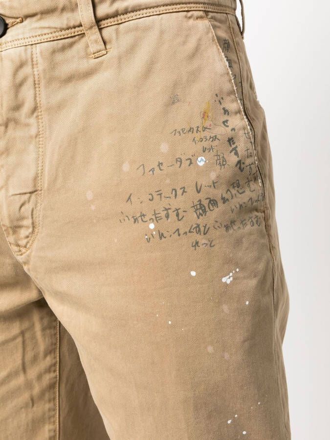Incotex Straight broek Beige