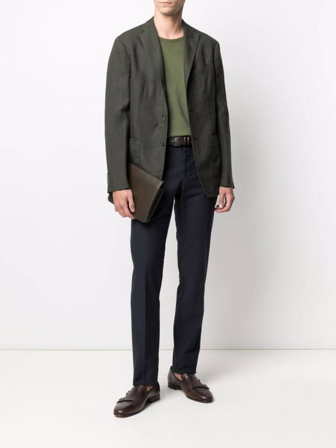 Incotex Straight broek Blauw