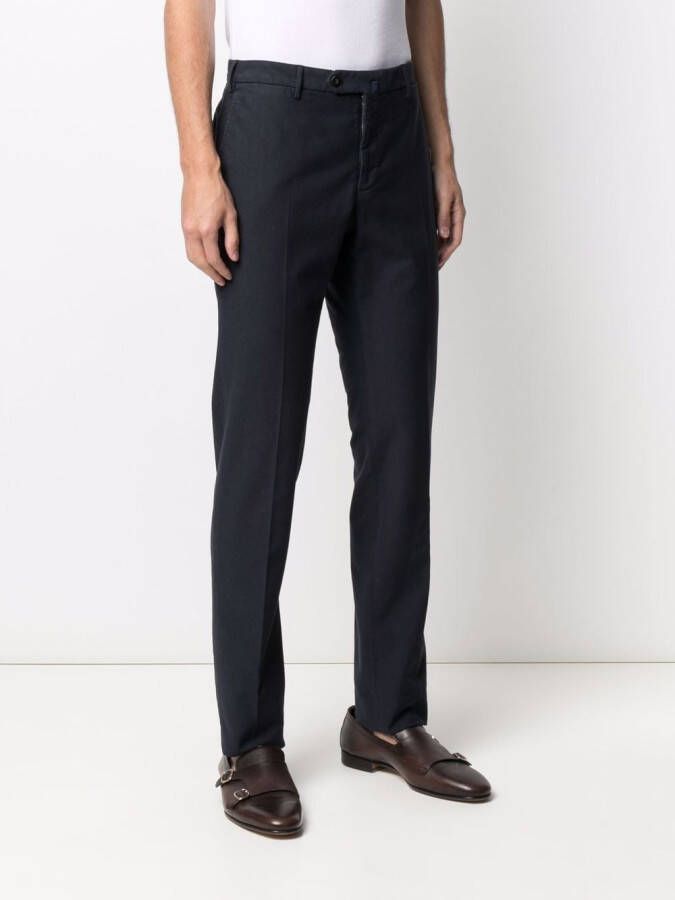 Incotex Straight broek Blauw