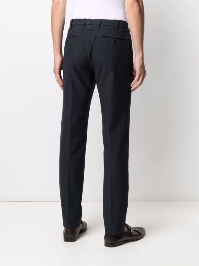 Incotex Straight broek Blauw