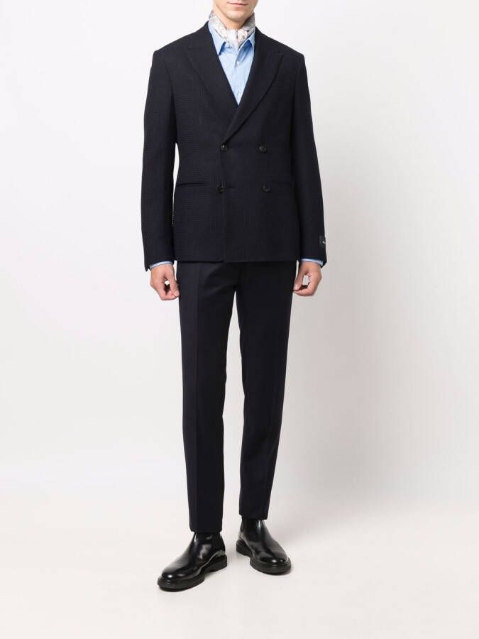Incotex Straight broek Blauw