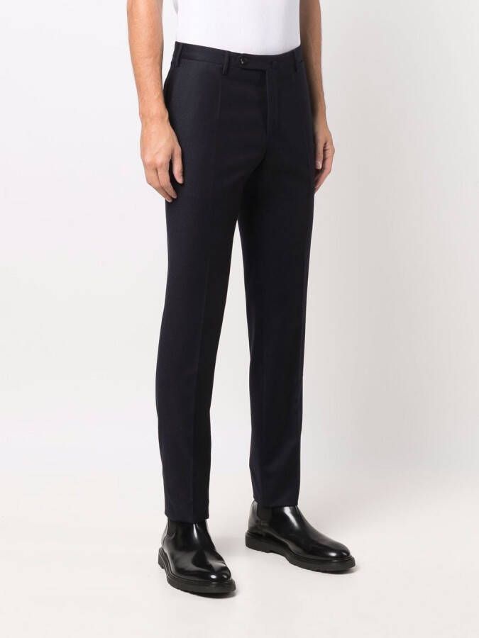 Incotex Straight broek Blauw