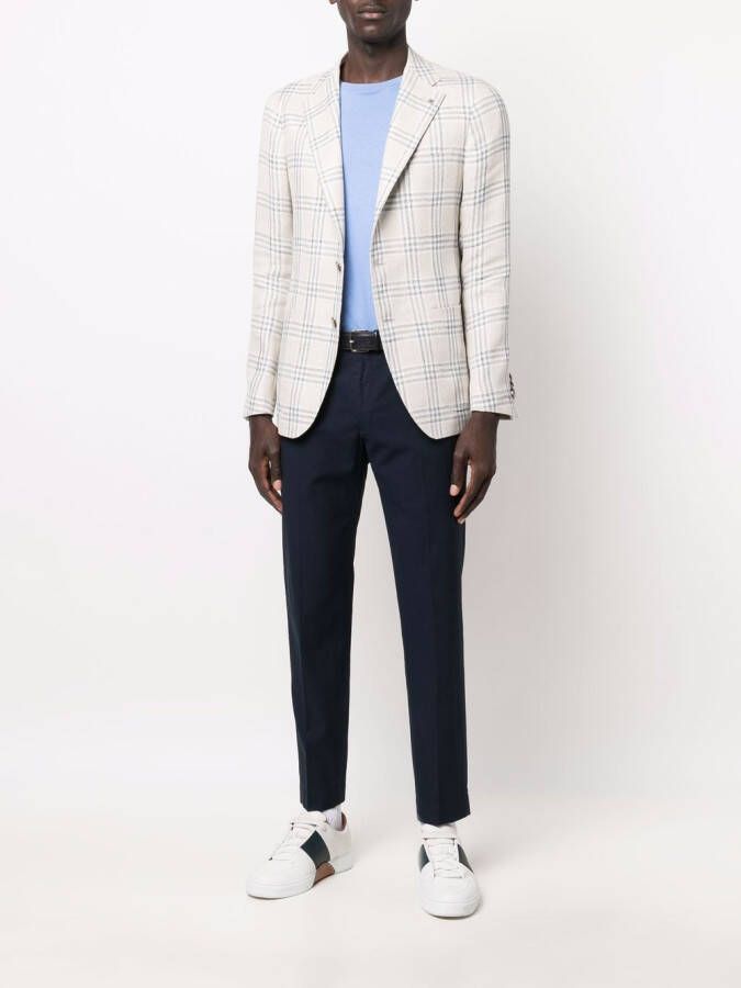 Incotex Straight broek Blauw