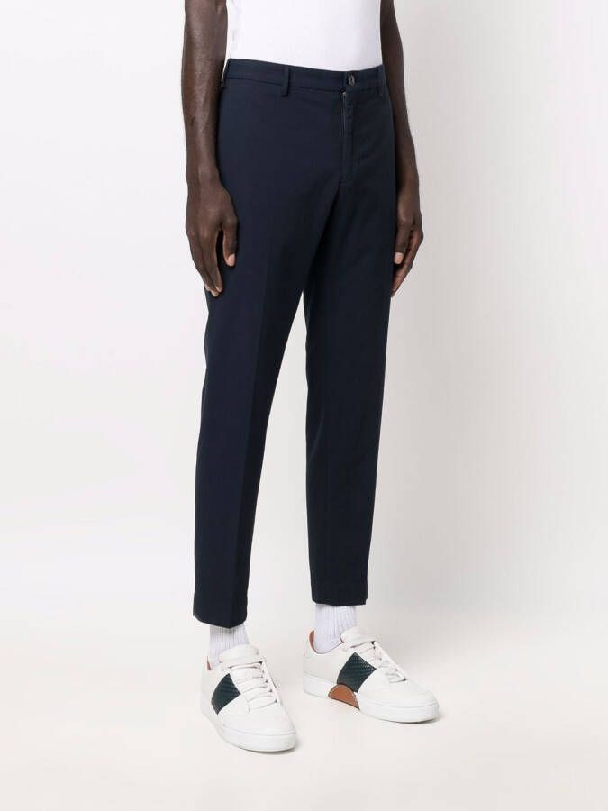 Incotex Straight broek Blauw